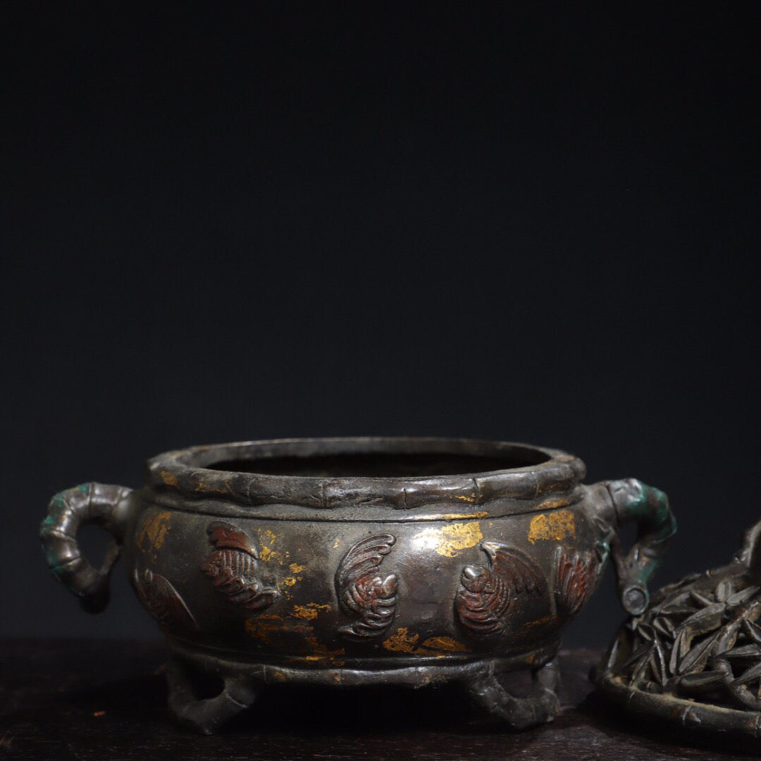 Chinese Antique [Blessing] Incense Burner