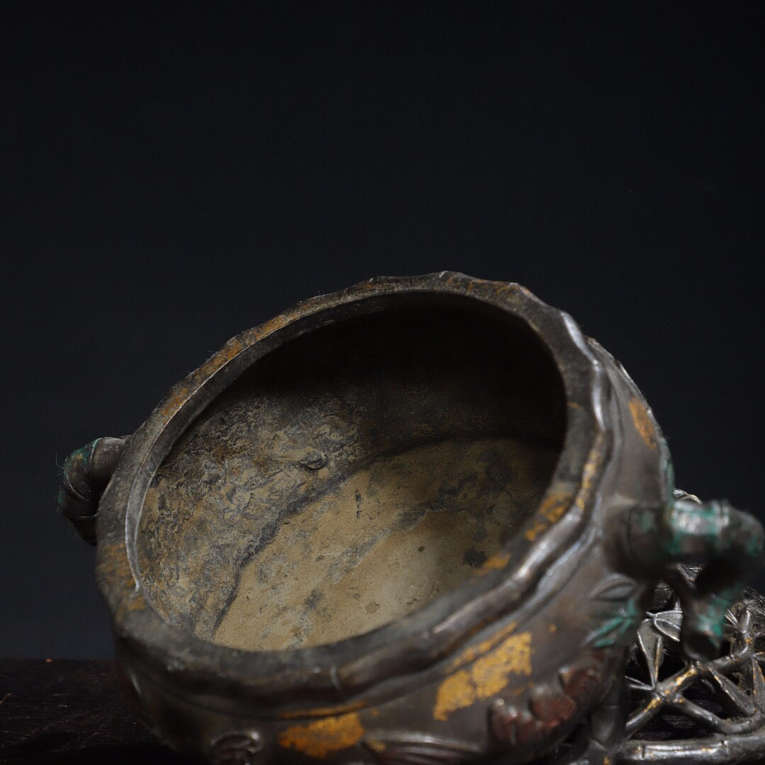 Chinese Antique [Blessing] Incense Burner