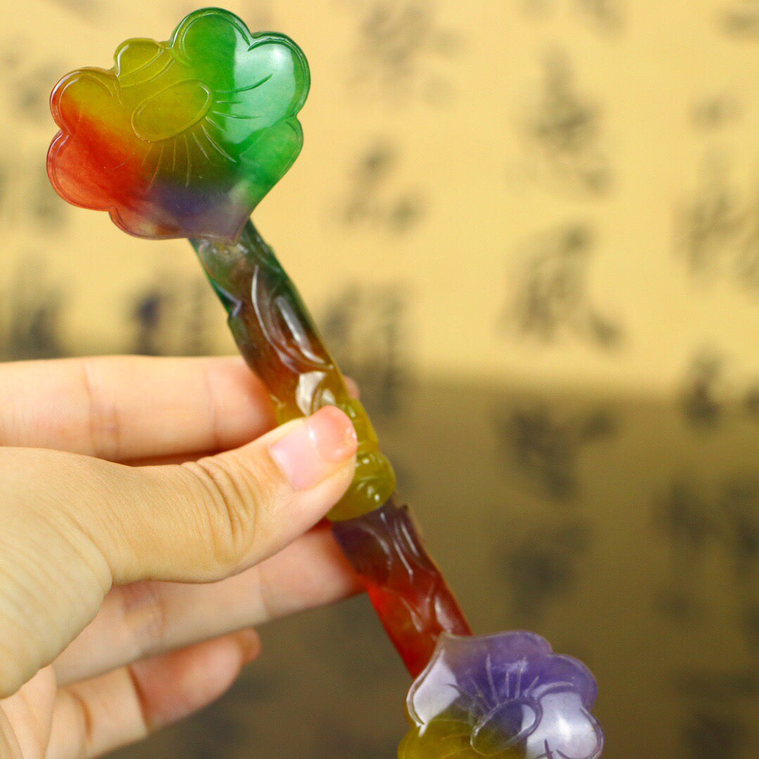 Chinese antique high ice 【 Ruyi 】