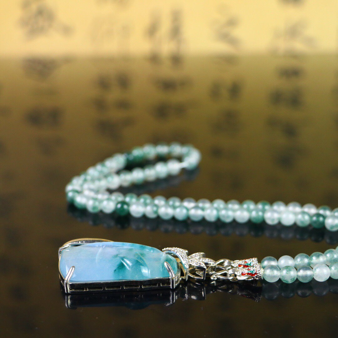 Chinese Antique High Ice [Bamboo Knot]