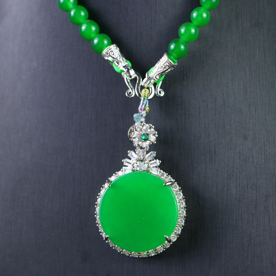 Chinese antique high ice pendant