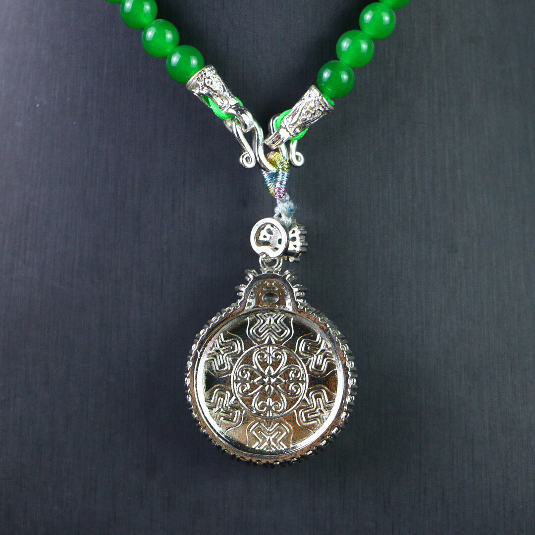 Chinese antique high ice pendant