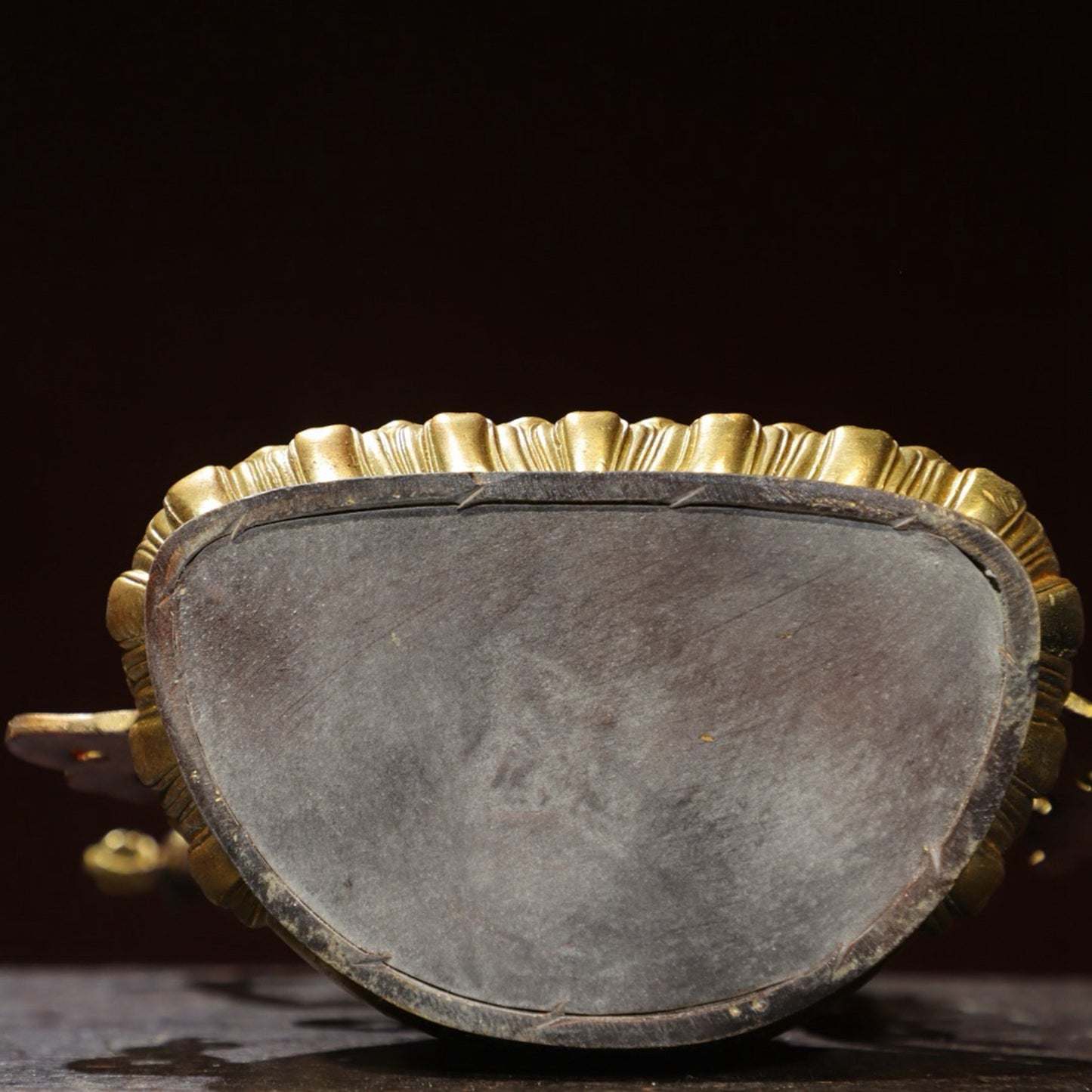 Bronze painted Buddha statue of Manjushri Bodhisattva