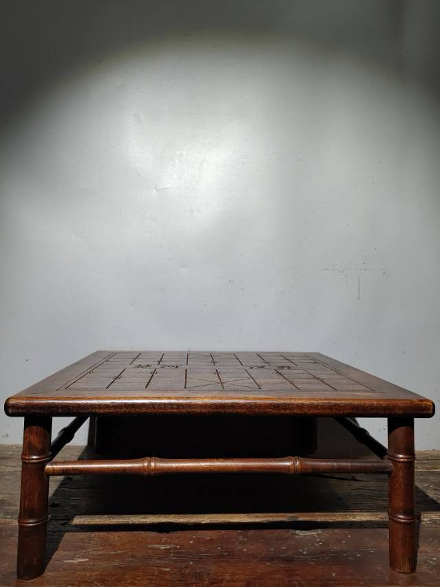 Chinese antique rosewood elephant chessboard