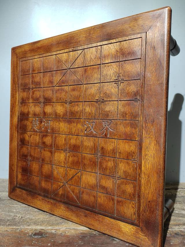 Chinese antique rosewood elephant chessboard