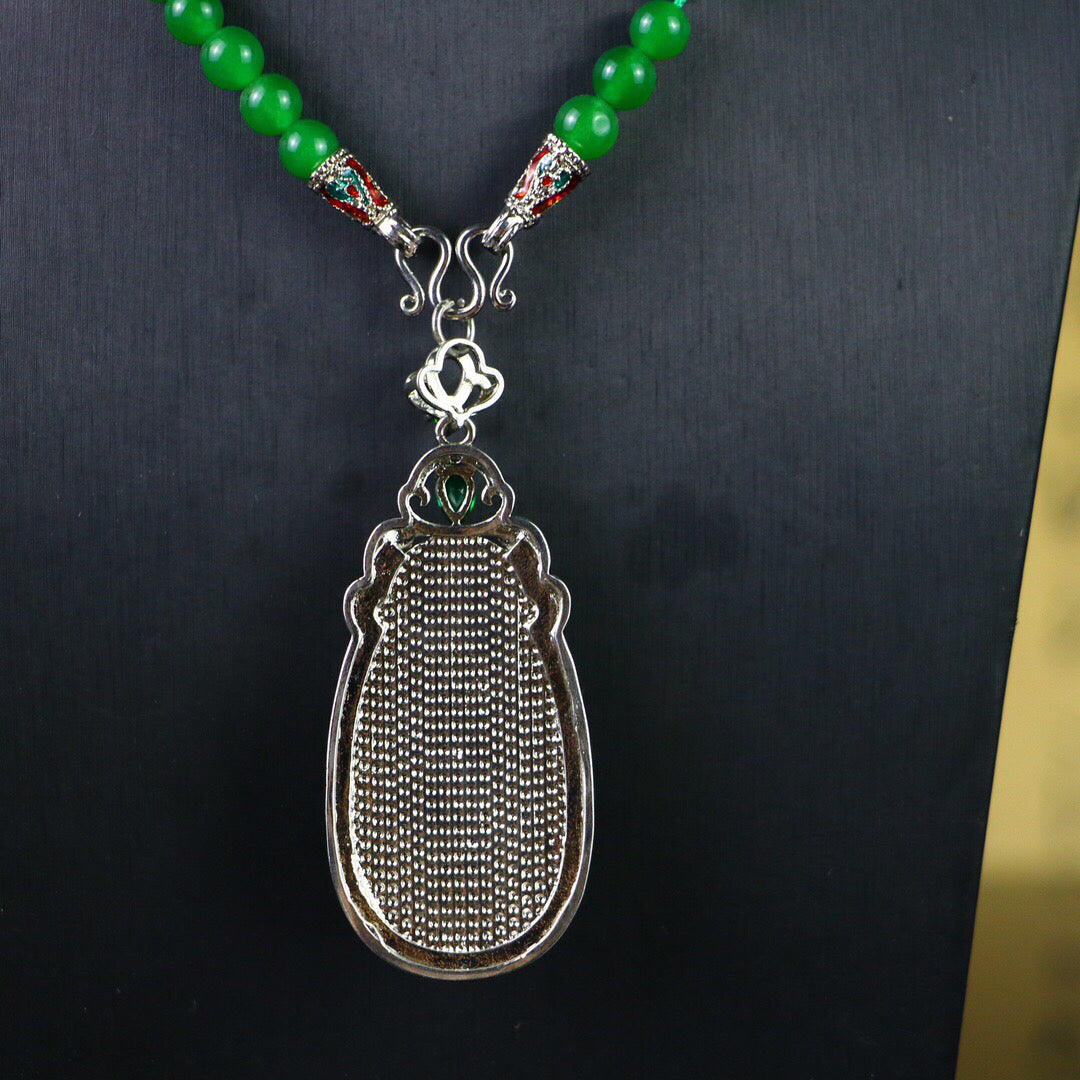 Chinese antique high ice pendant