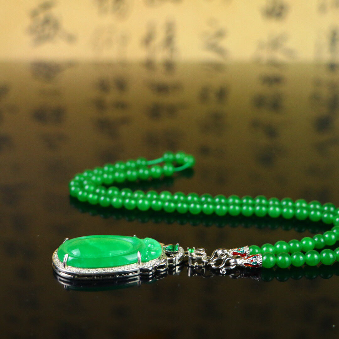 Chinese antique high ice pendant