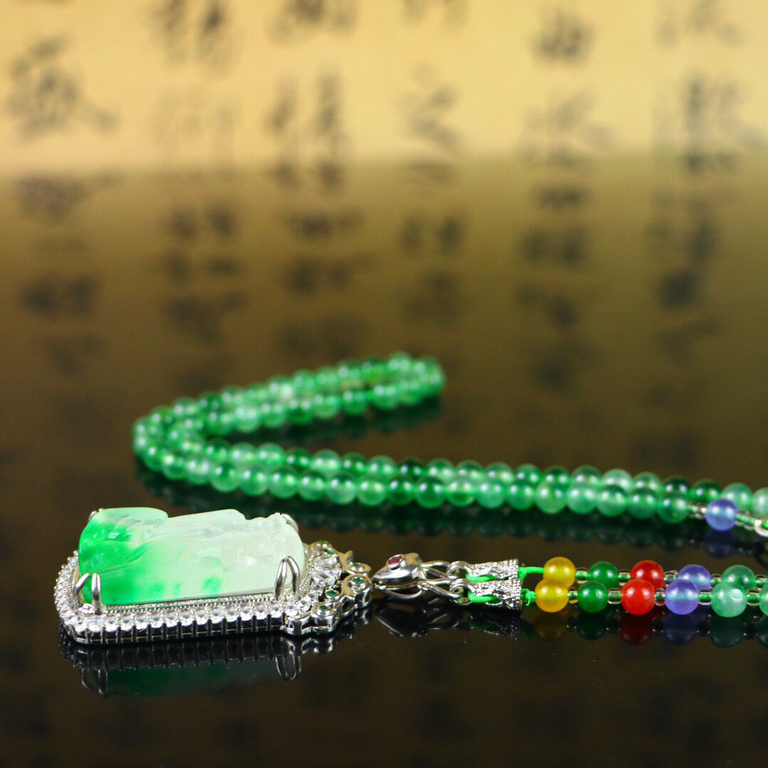 Chinese Antique High Ice Mountain and Water