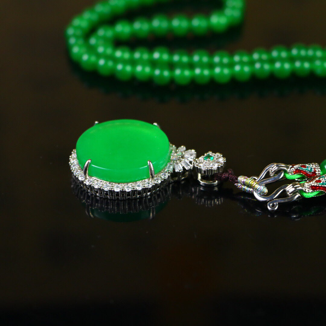 Chinese antique high ice pendant
