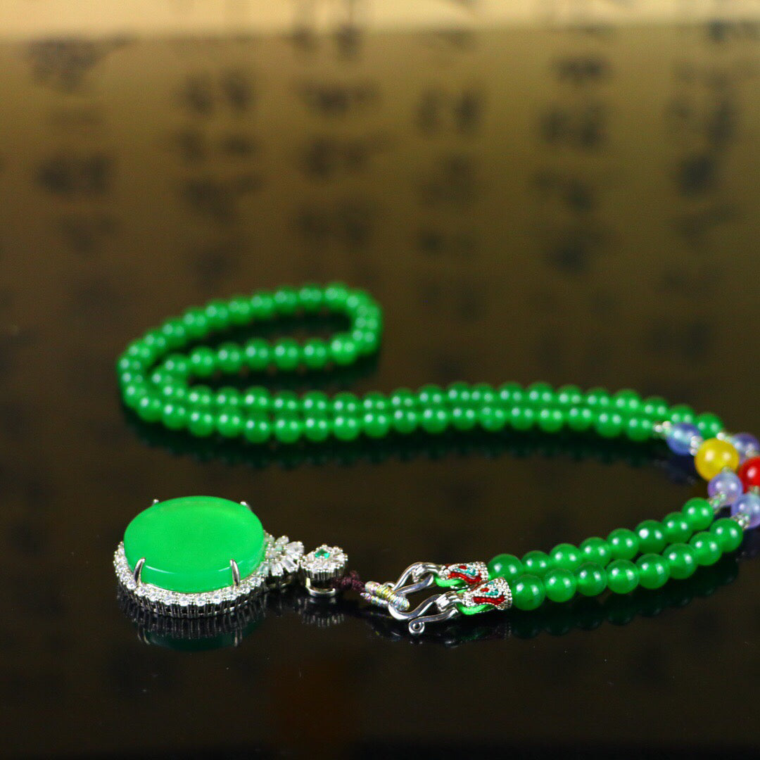 Chinese antique high ice pendant
