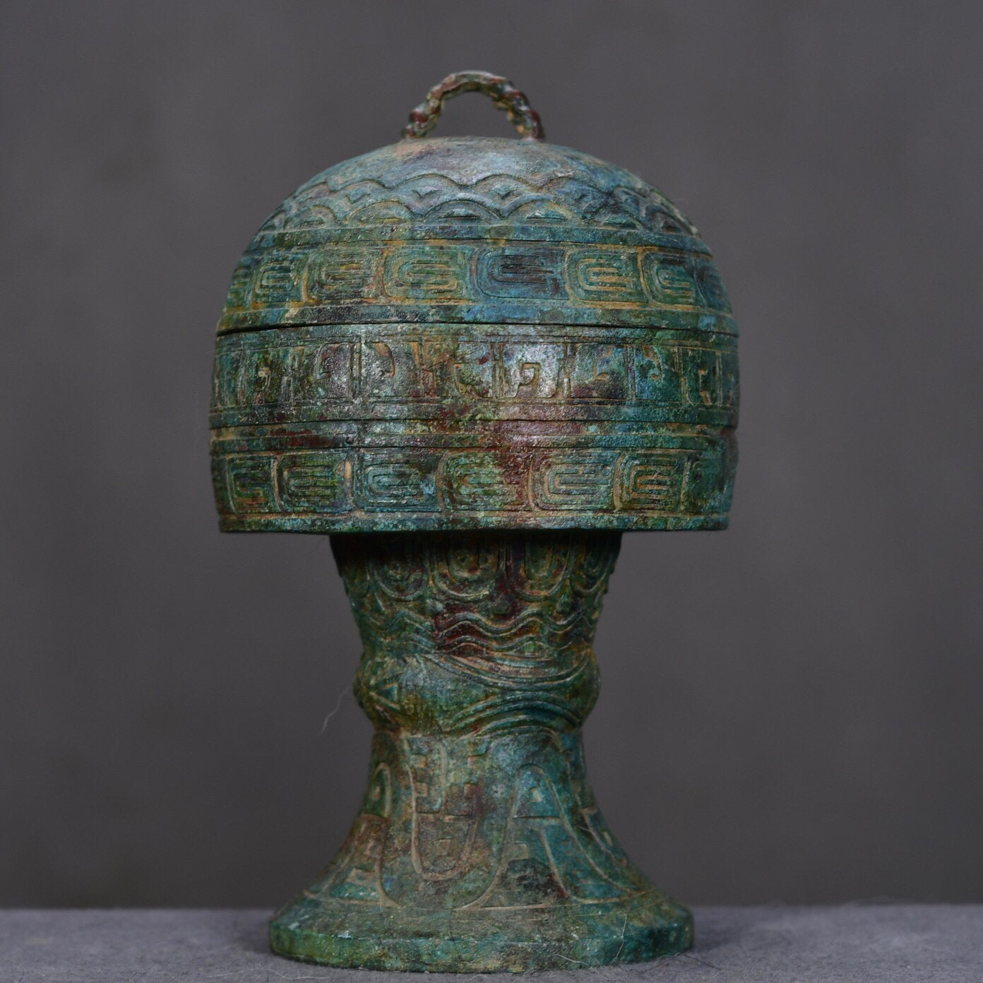 Chinese Antique Bronze Gaze
