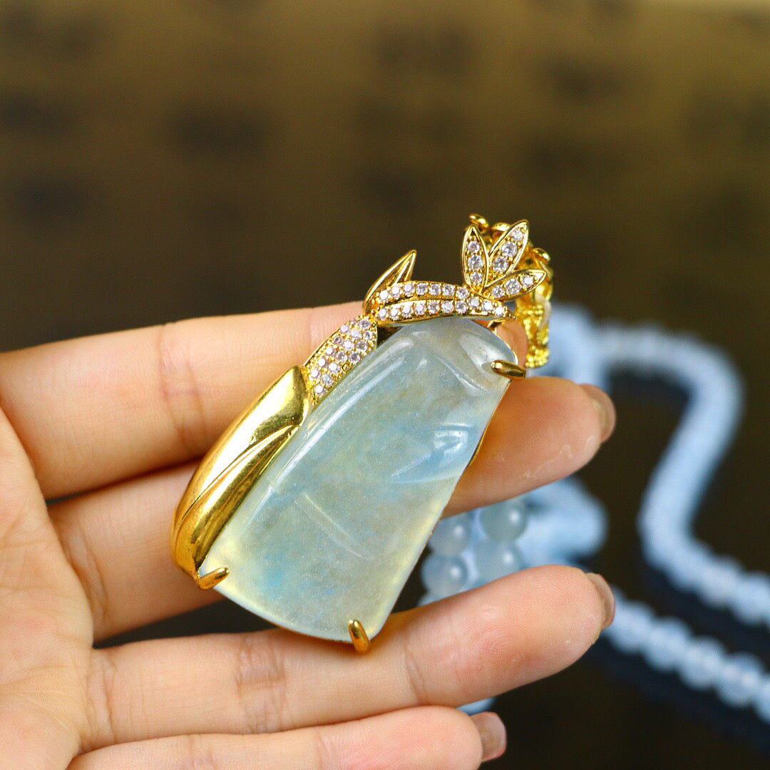 Chinese Antique High Ice [Bamboo Knot]