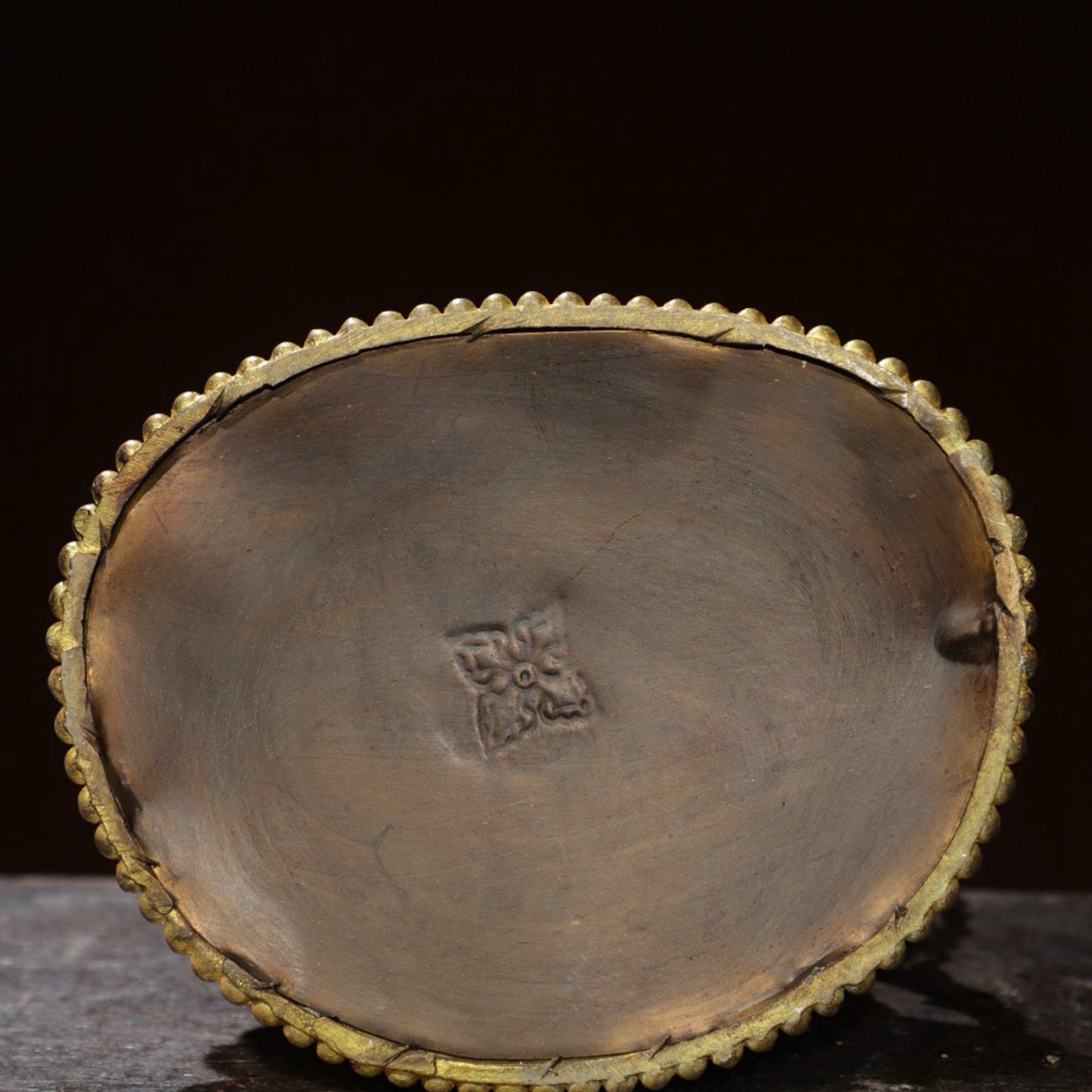 Bronze painted Tara Buddha statue