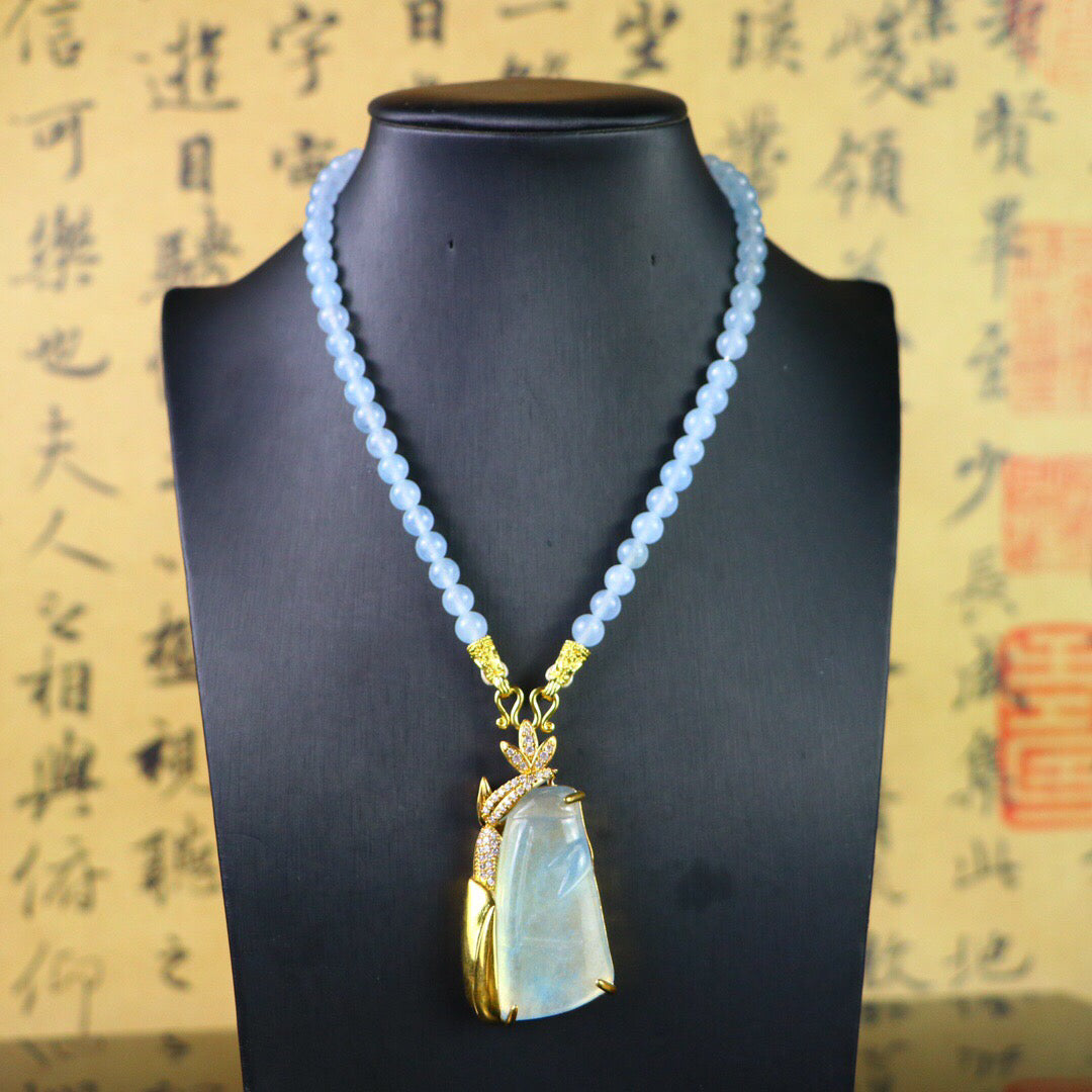 Chinese Antique High Ice [Bamboo Knot]