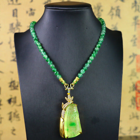 Chinese Antique High Ice [Bamboo Knot]