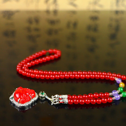 Chinese Antique High Ice [Maitreya Buddha]