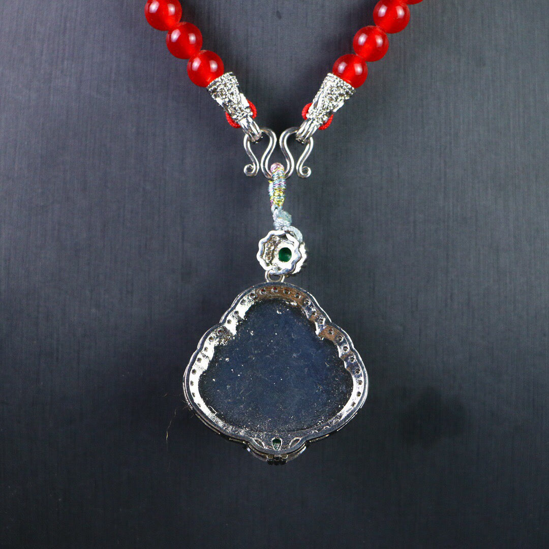 Chinese Antique High Ice [Maitreya Buddha]