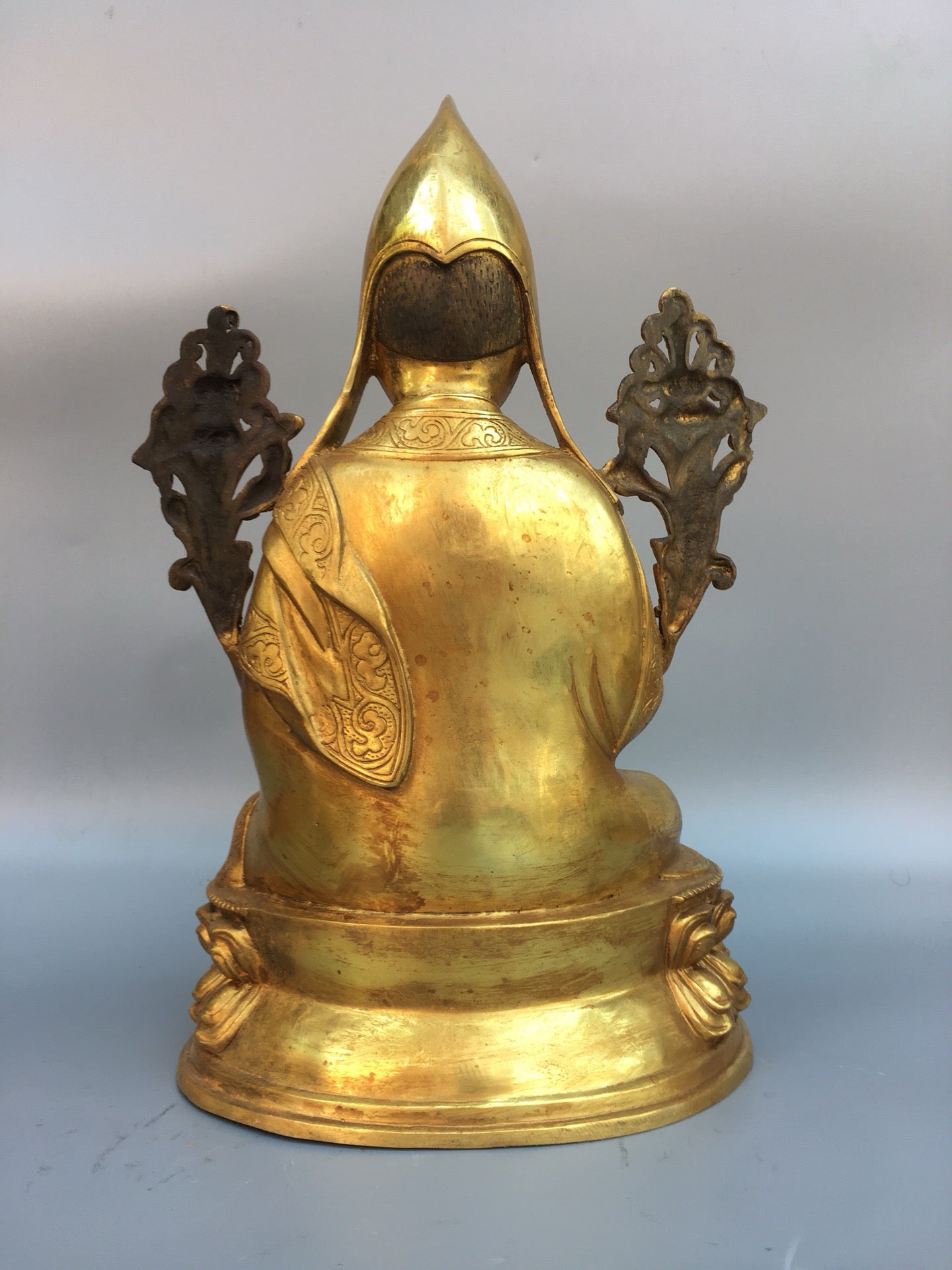 Chinese antique pure copper Bodhisattva statue