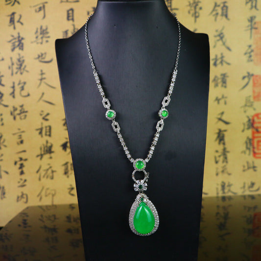 Chinese antique high ice pendant