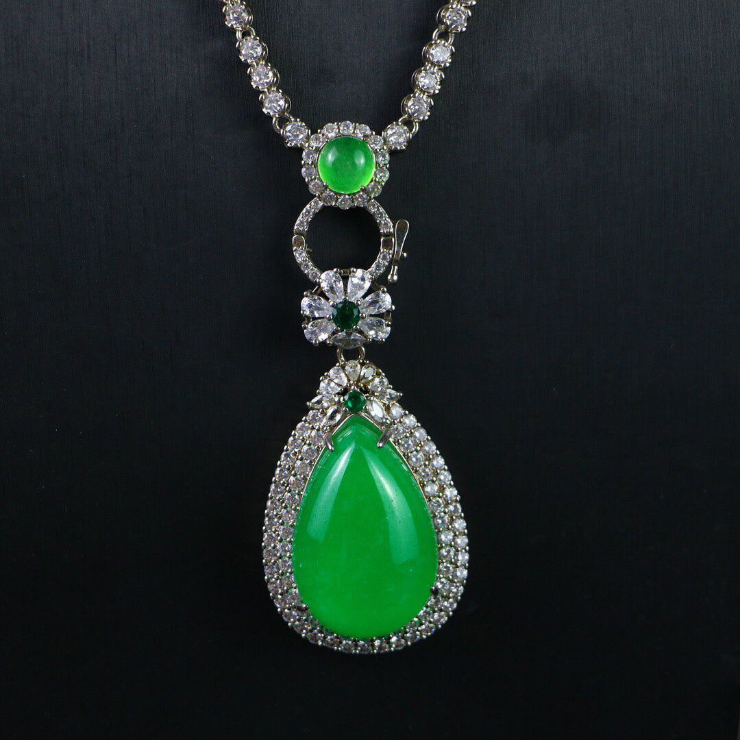 Chinese antique high ice pendant
