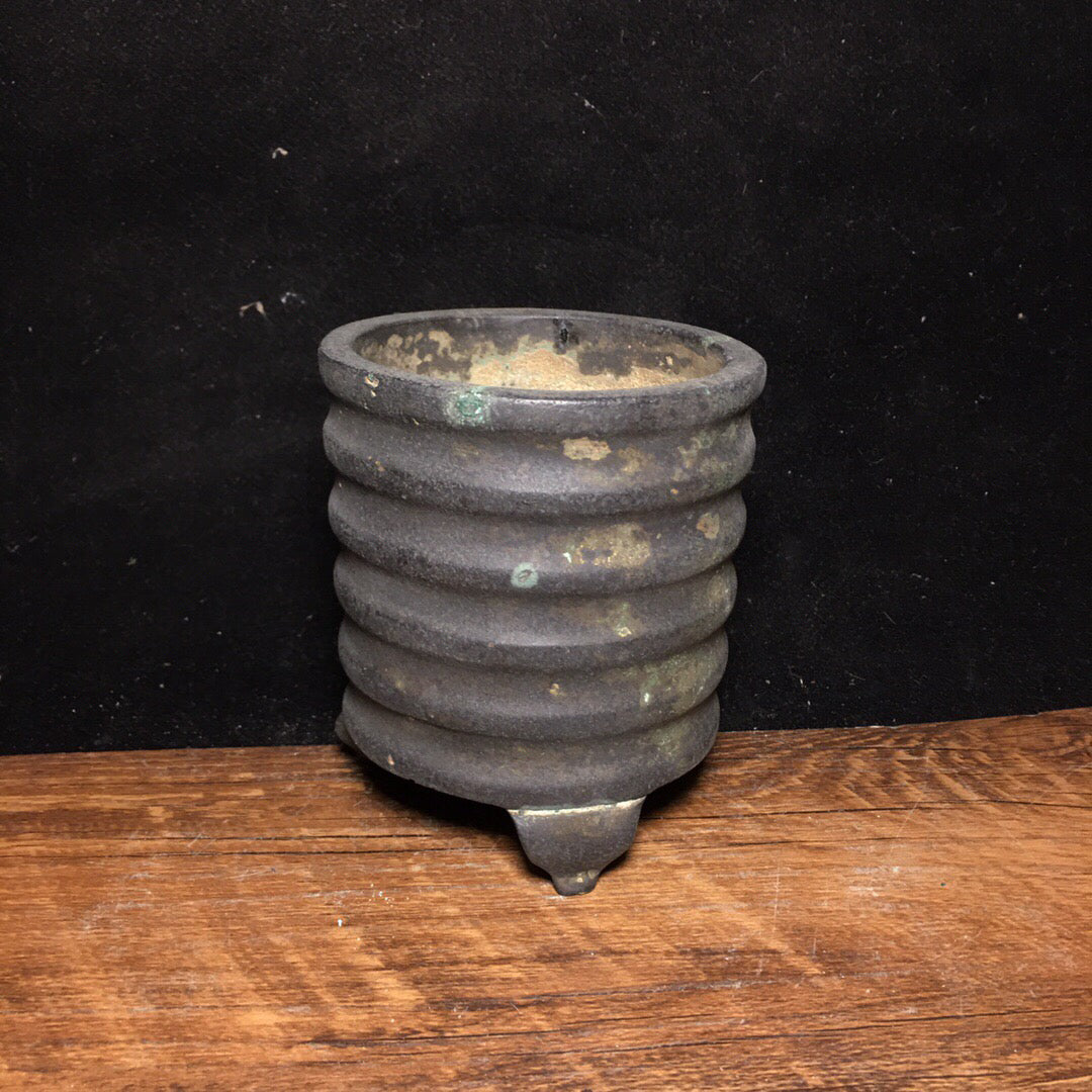 Chinese antique pure copper incense burner