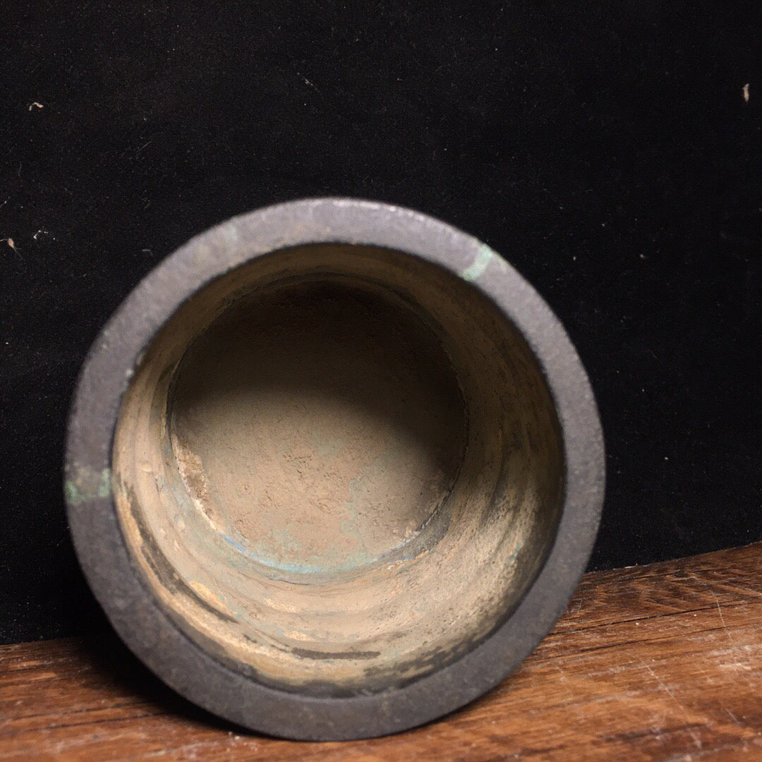 Chinese antique pure copper incense burner