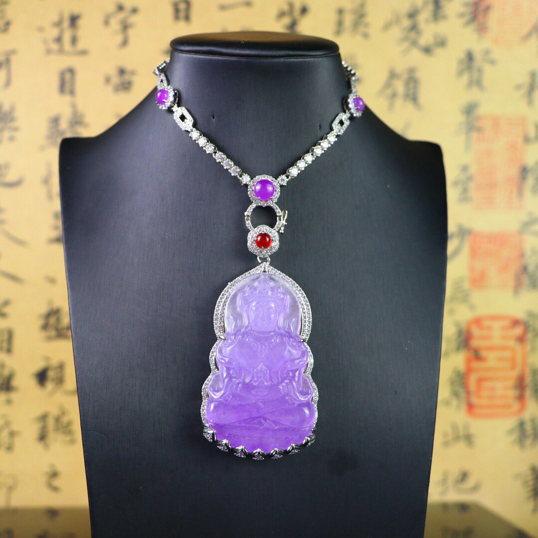 Chinese antique high ice [Guanyin]