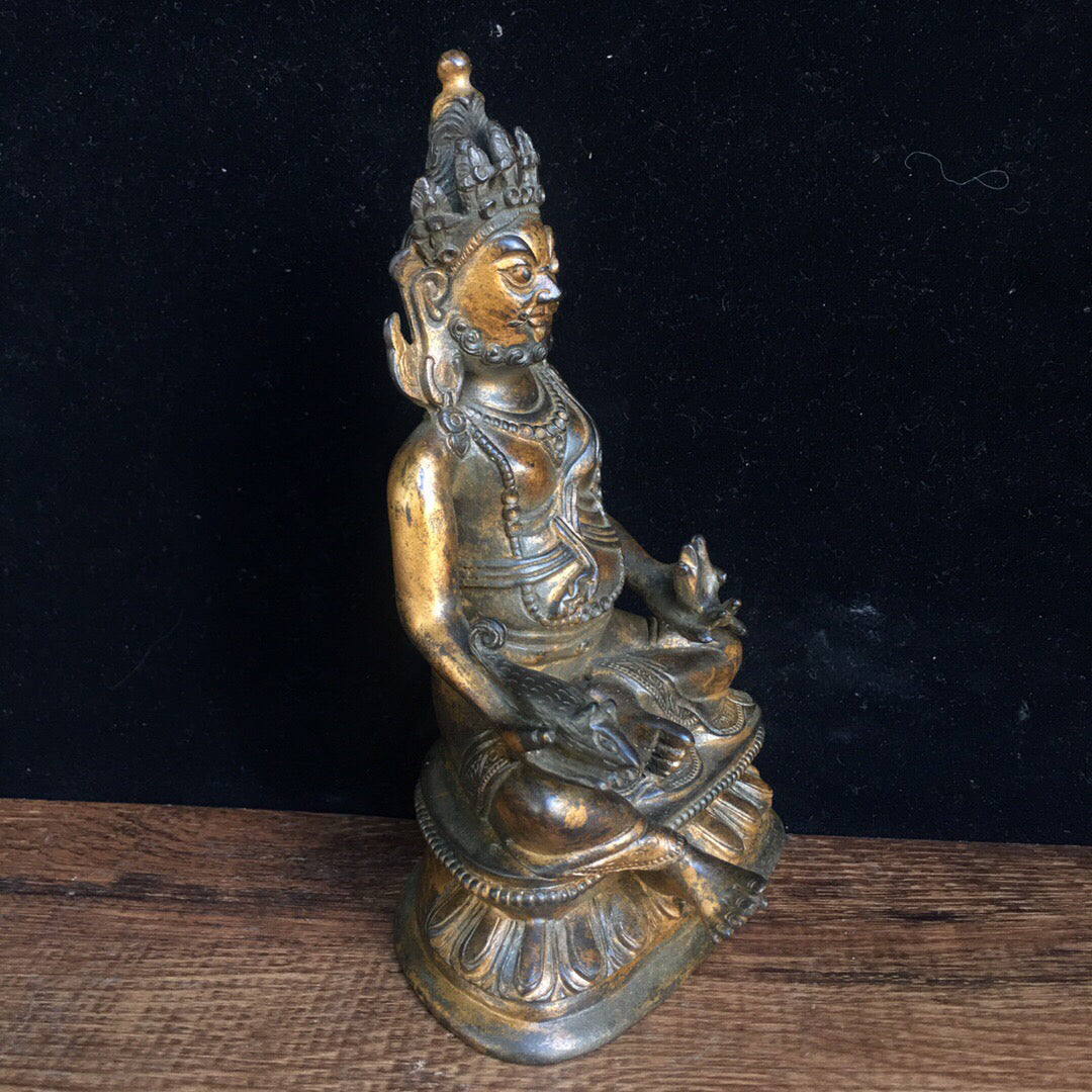Chinese antique pure copper Buddha statue