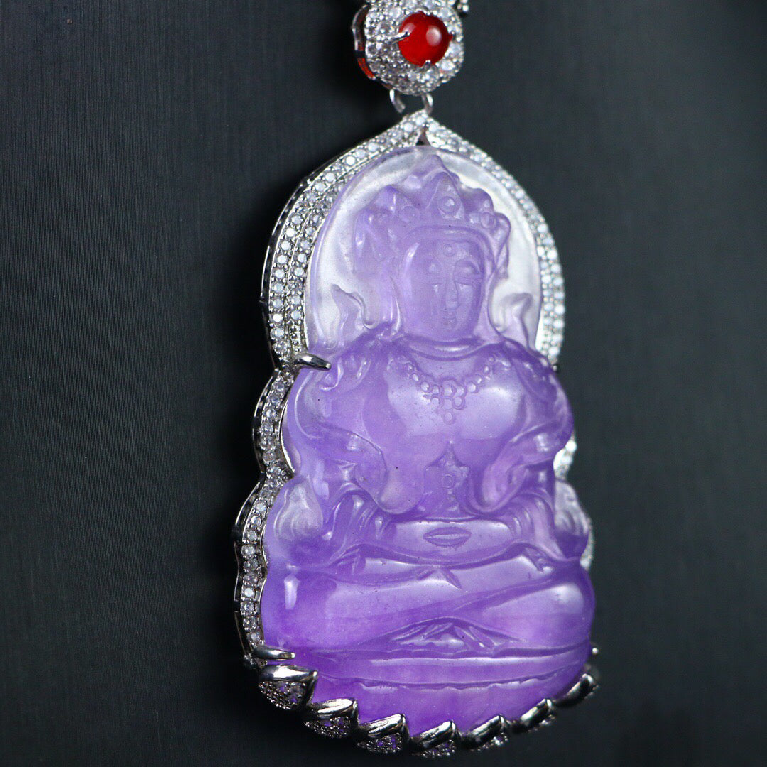 Chinese antique high ice [Guanyin]
