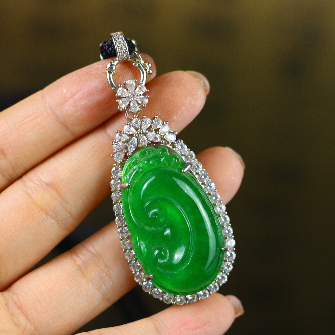 Chinese antique high ice 【 Ruyi 】