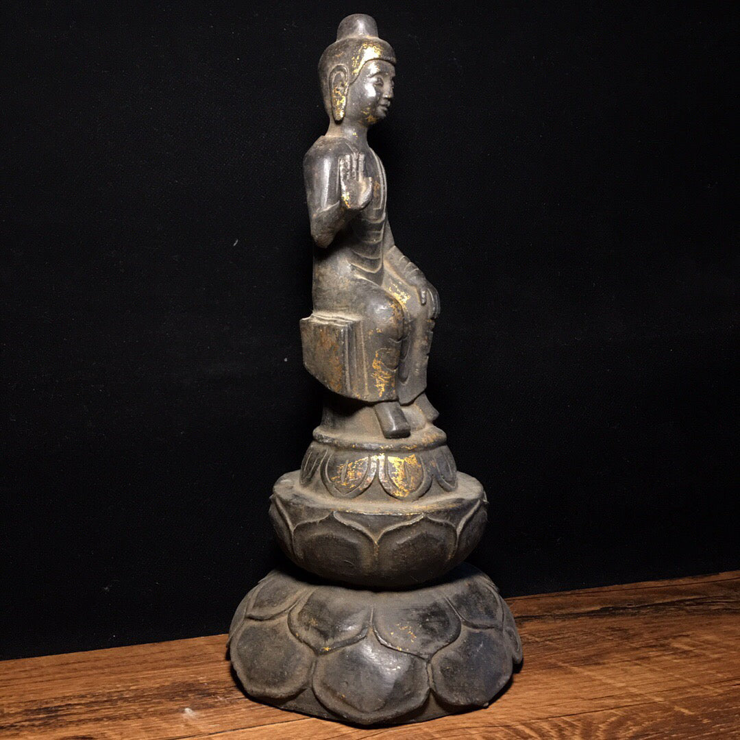 Chinese antique pure copper Buddha statue