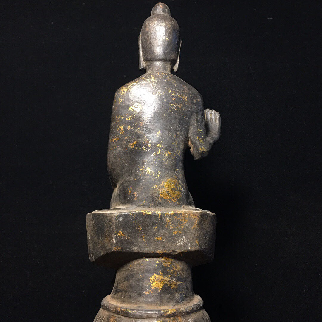 Chinese antique pure copper Buddha statue