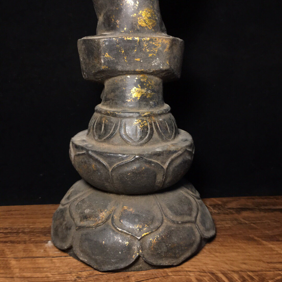 Chinese antique pure copper Buddha statue