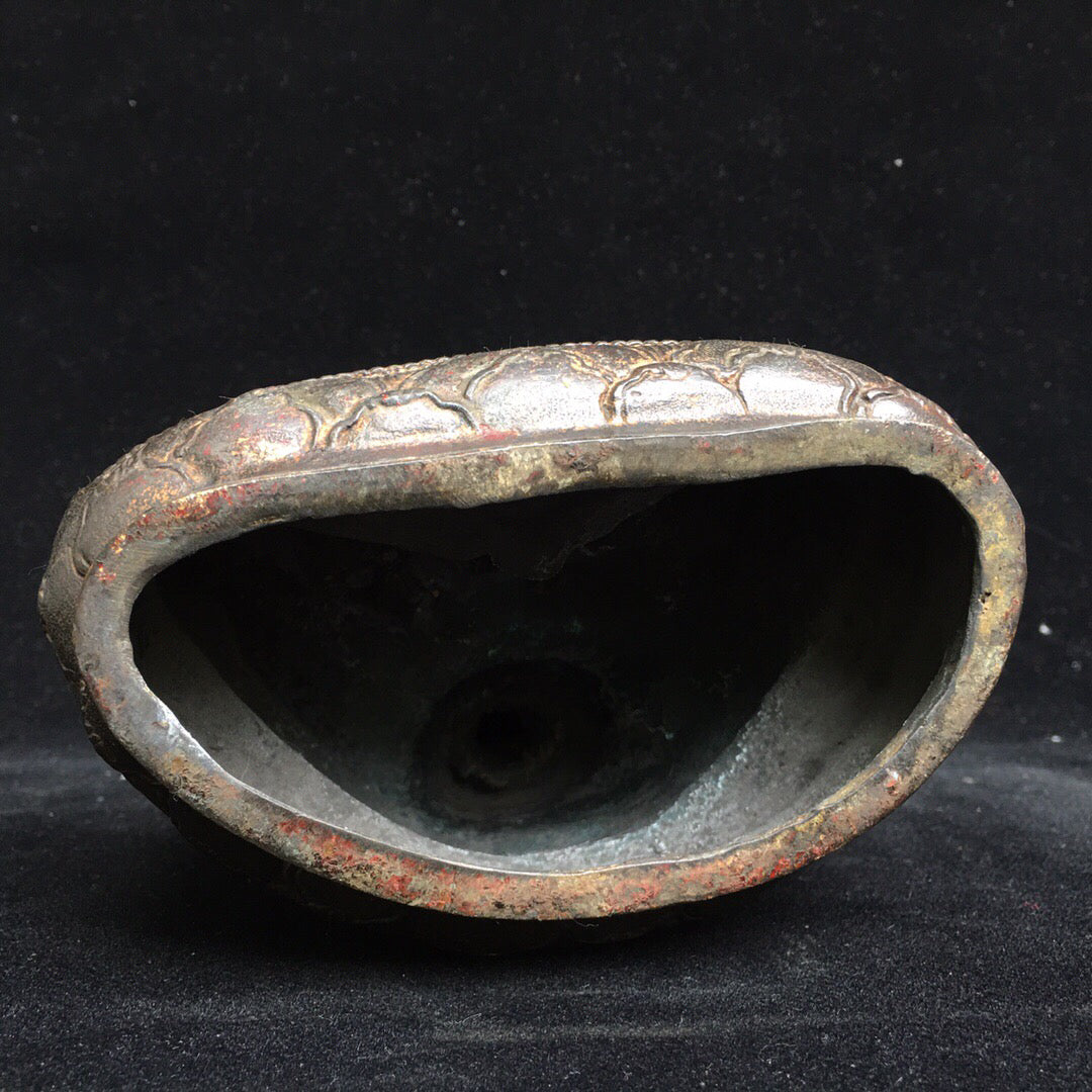 Chinese antique pure copper Buddha statue
