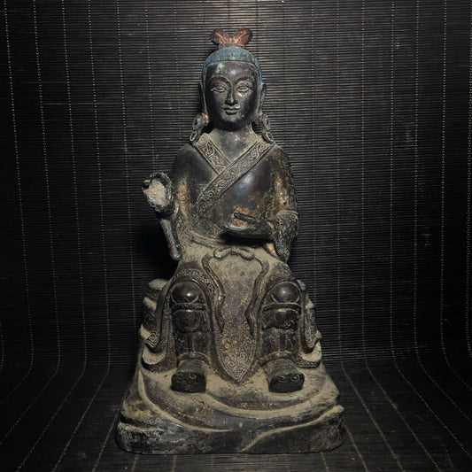 Chinese antique pure copper Buddha statue