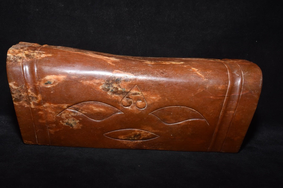 Chinese antique jade pillow