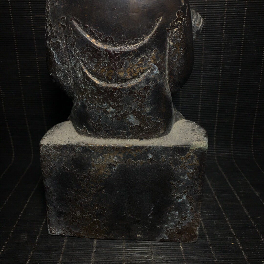 Chinese antique pure copper Buddha statue