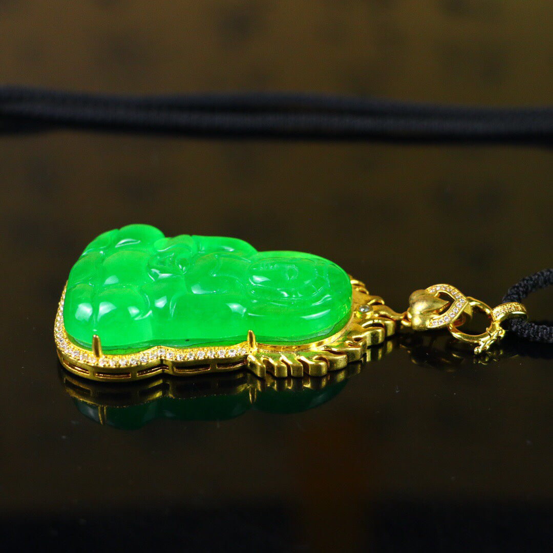 Chinese antique high ice [Guanyin]