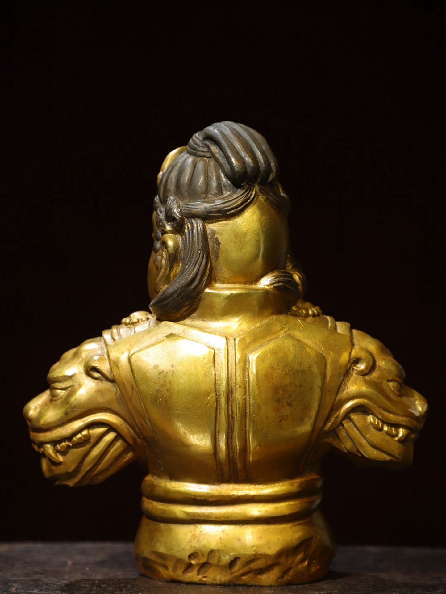 Bronze gilded [Treasure Heavenly King] Buddha statue