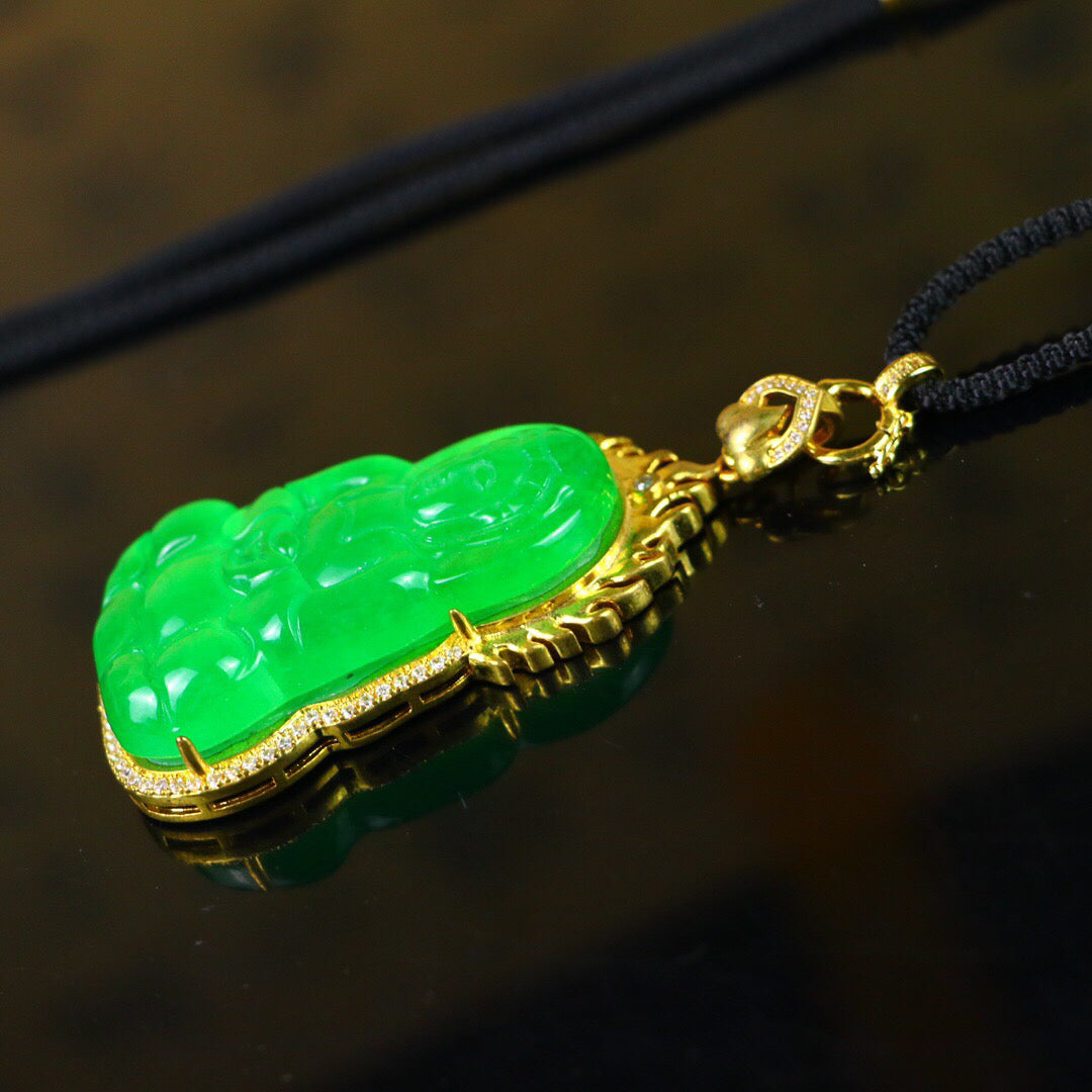Chinese antique high ice [Guanyin]
