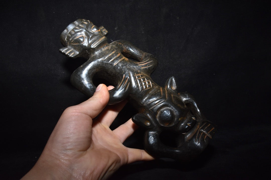 Chinese Antique Meteorite Man