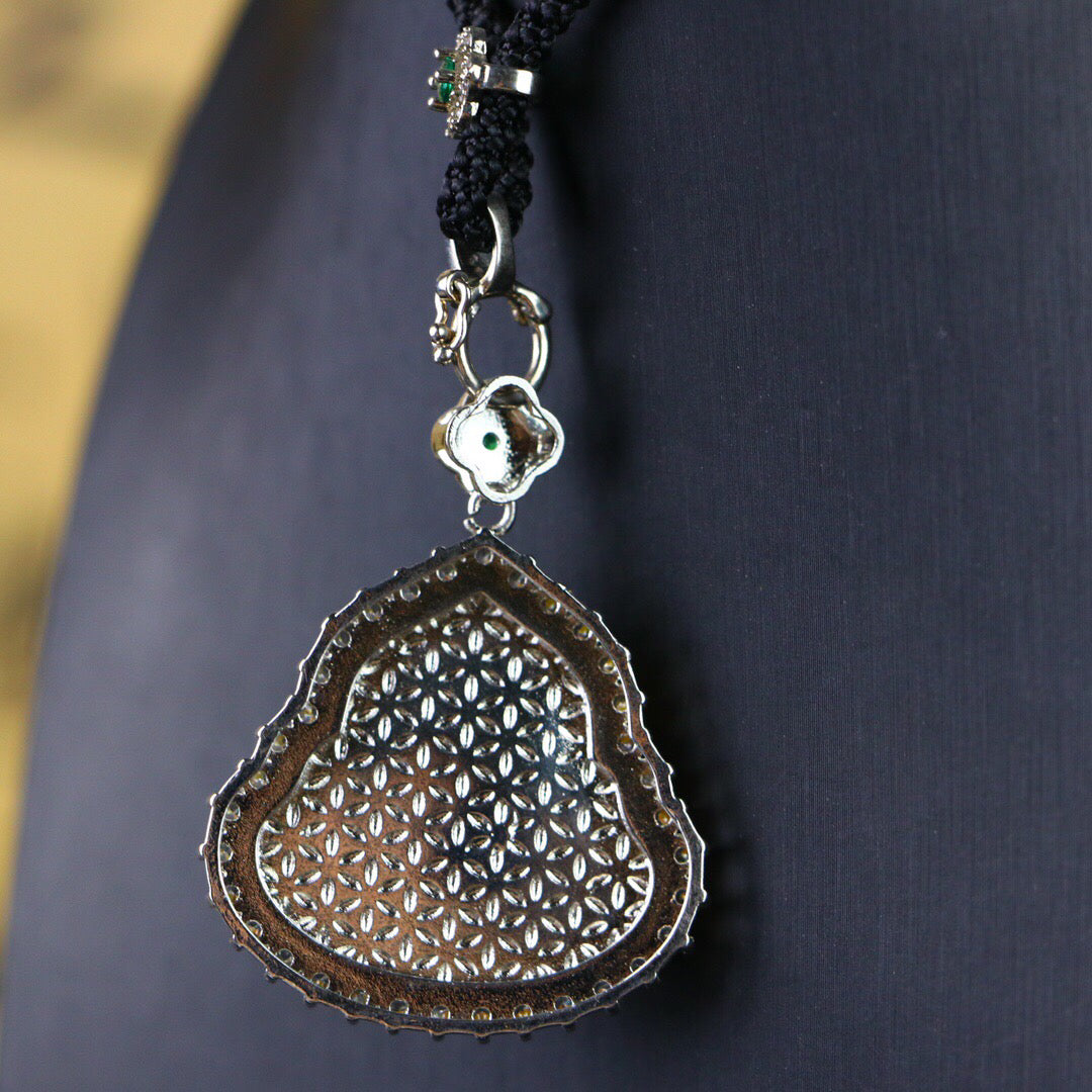 Chinese Antique High Ice [Maitreya Buddha]