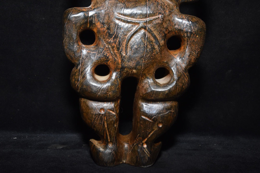Chinese Antique Meteorite Sun God