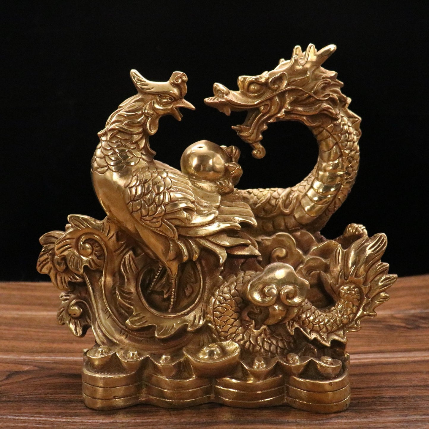 Dragon and Phoenix Bring Auspiciousness