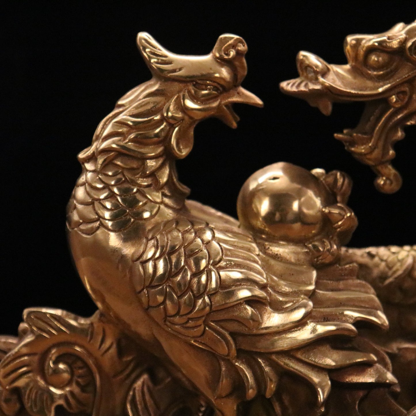 Dragon and Phoenix Bring Auspiciousness