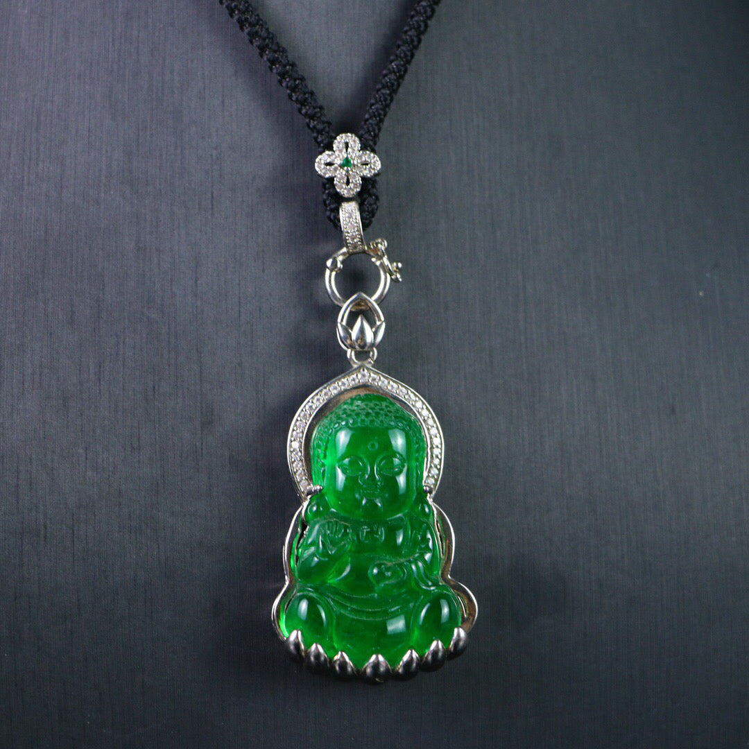 Chinese Antique High Ice [Baby Buddha]