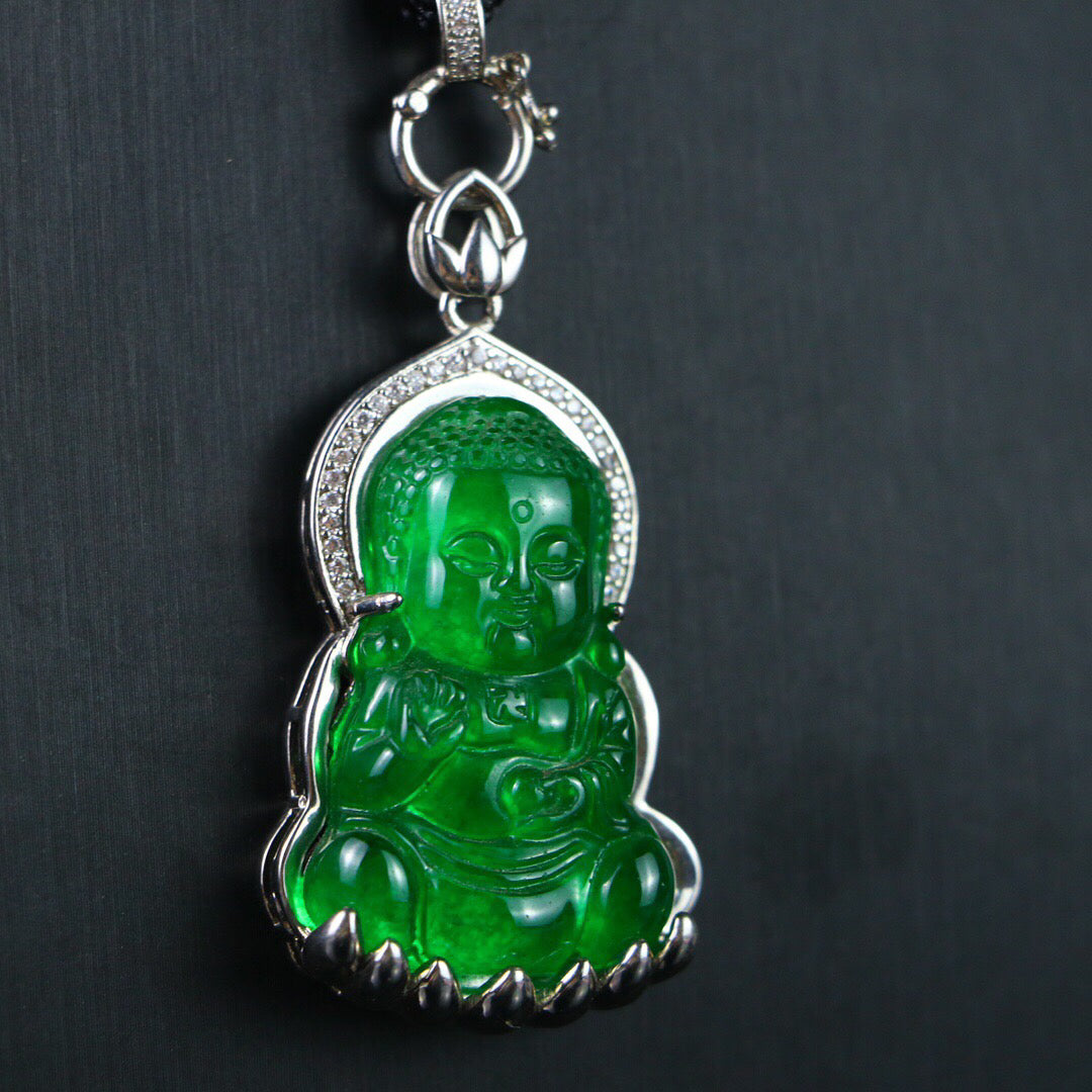 Chinese Antique High Ice [Baby Buddha]