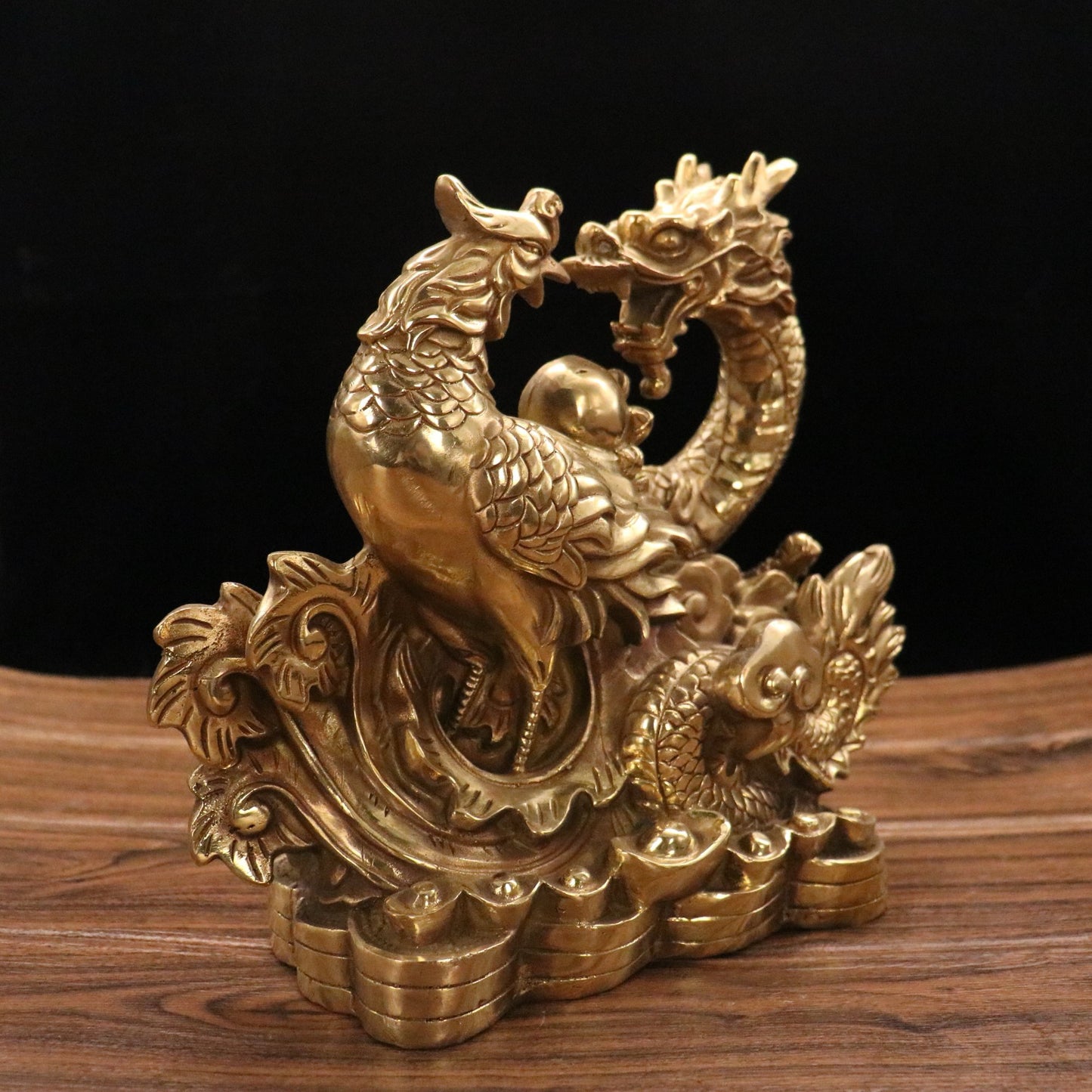 Dragon and Phoenix Bring Auspiciousness
