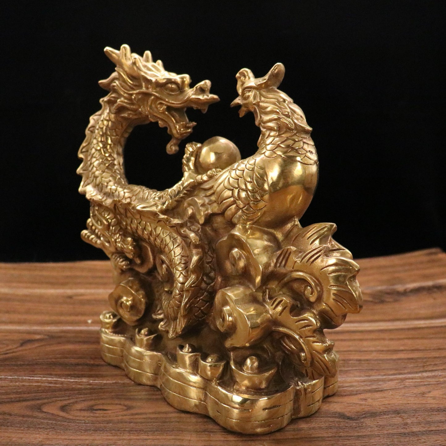 Dragon and Phoenix Bring Auspiciousness