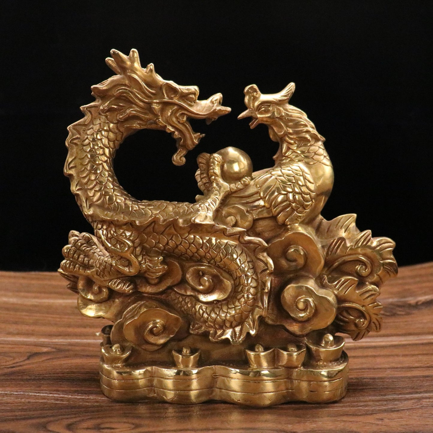 Dragon and Phoenix Bring Auspiciousness
